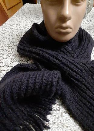 Шарф шерстяной