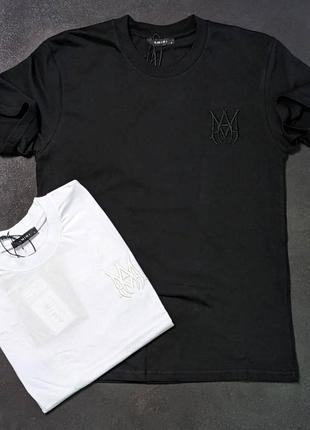 Брендовые мужские футболки amiri / футболки амири на лето