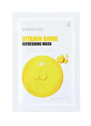 Витаминная осветляющая маска medi-peel vitamin bomb refreshing mask