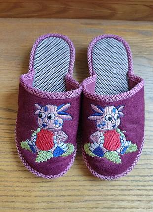 Тапочки, тапочки комнатные, лунтик