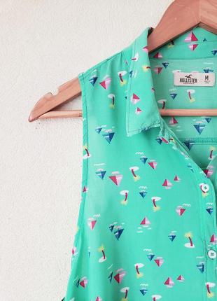 Натуральная блуза hollister