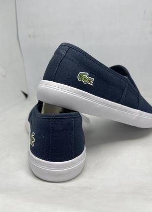 Слипоны женские ( оригинал) lacoste gazon bl 2 spw 7-32spw0138003.5 фото