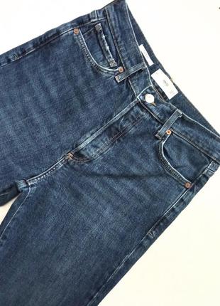 Брендовые джинсы с высокой посадкой.3 фото