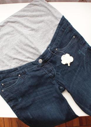 Качественные фирменные джинсы скинни для беременных4 фото