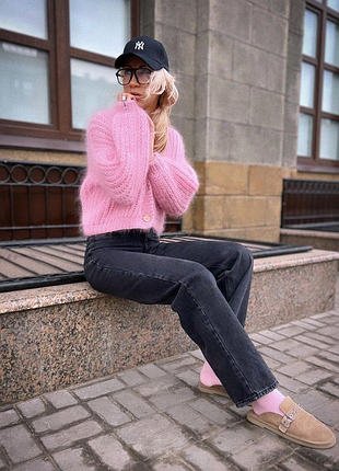 Кардиган мохеровий оверсаз 2