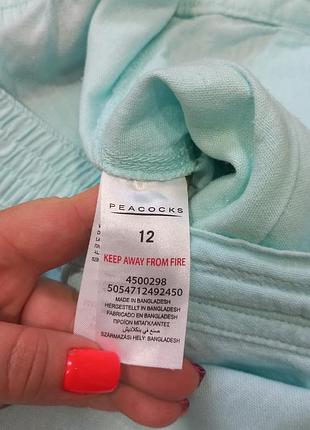 Шорти льон-віскоза 5