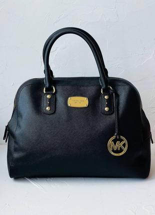 Сумка кожаная michael kors saffiano, оригинал.5 фото