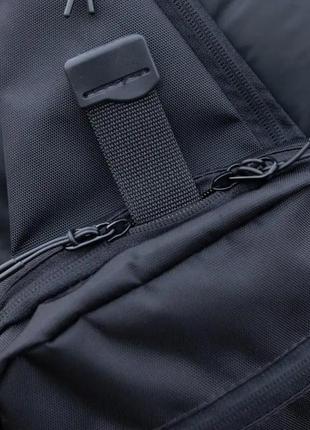 Якісна тактична сумка з кобурою, чоловіча сумка чорна з кордуру месенджер, тактичний месенджер5 фото