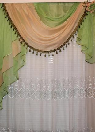 Ламбрекен на карниз 1.5 метра