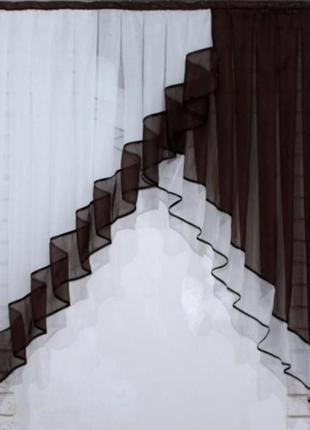 Кухоний комплект. колір венге з білим