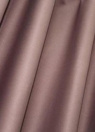 Шторна тканина блекаут, колекція "bruno". колір коричневий4 фото