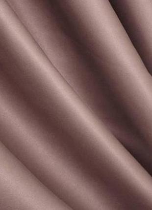 Шторна тканина блекаут, колекція "bruno". колір коричневий3 фото