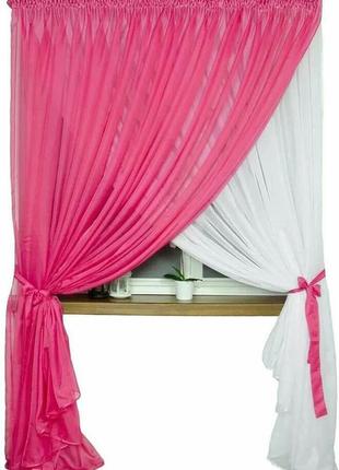 Шифоновые шторы