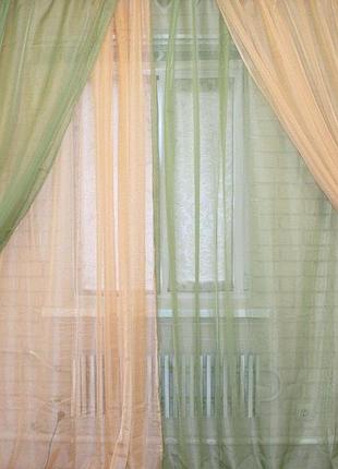 Комплект из шифона "инь янь"