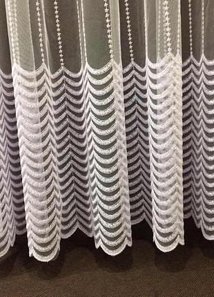 Тюль турция, цвет белый