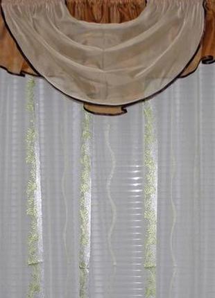 Ламбрекен на карниз 2 метра