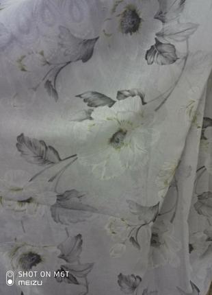 Льняная тюль. турция.