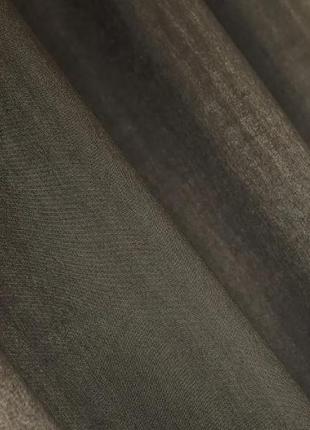 Шторна тканина жакард ibiza. колір молочний шоколад