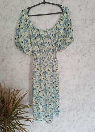 Невероятно красивое платье сарафан летняя открытая спинка