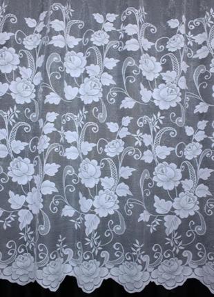 Жаккардовая тюль із візерунком, туреччина