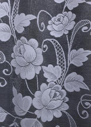 Жаккардовая тюль із візерунком, туреччина