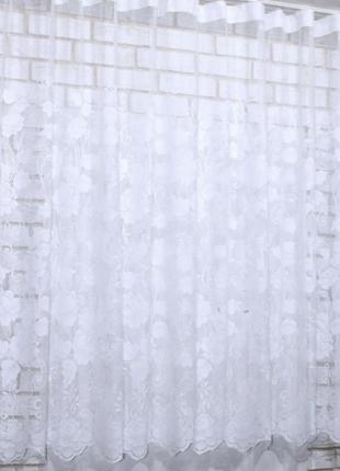 Жаккардовая тюль із візерунком, туреччина