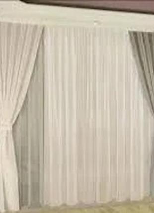 Комплект готовых штор и тюли
