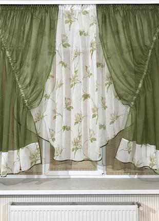 Кухонные шторы и тюль маргарита