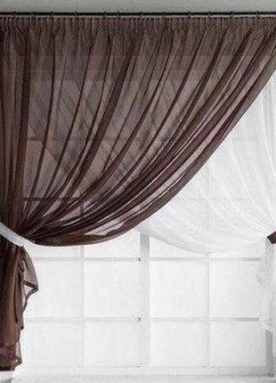 Комплект на кухню шифон