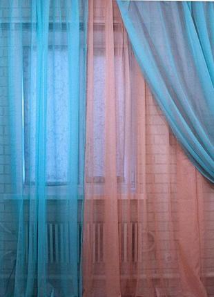 Комплект штор из шифона
