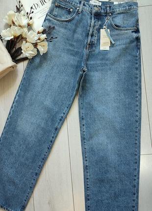 Широкие длинные джинсы от mango, l, испания, оригинал7 фото