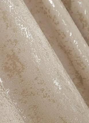 Шторна тканина льон мармур pavliani. колір бежевий