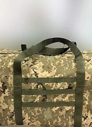 Сумка-баул армійська (75x40x35), 105 л, колір: піксель хакі2 фото