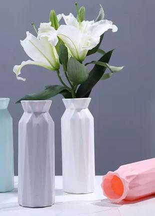 Цветочная ваза в скандинавском стиле, украшения для гостиной, современная1 фото