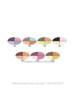 Shiseido silky eye shadow quad - набор теней с шелковой текстурой № q92 фото
