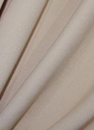 Комплект (2 шт. 1,5х2,6м) штор із тканини мікровелюр petek. колір бежевий7 фото