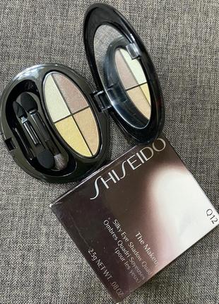 Silky eye shadow quad — набір тіней із шовковою текстурою no q12