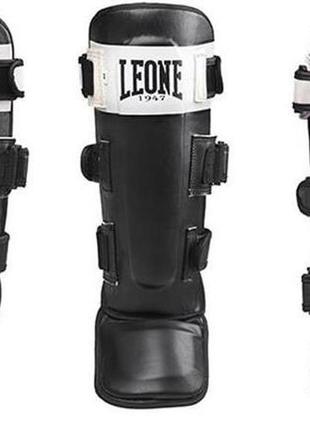 Защита голени leone shock black l1 фото