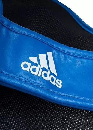 Захист гомілки та стопи з ліцензією wako semi contact  ⁇  синій  ⁇  adidas wakob015 фото