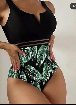 Слитный купальник