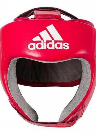 Шолом боксерський з ліцензією aiba  ⁇  червоний  ⁇  adidas aibah1