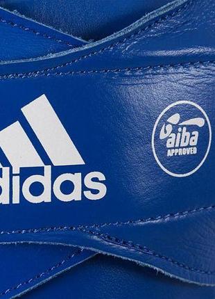 Шолом боксерський з ліцензією aiba  ⁇  синій  ⁇  adidas aibah14 фото