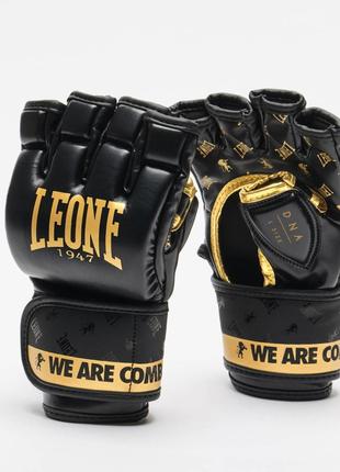 Рукавички mma leone dna black xl1 фото