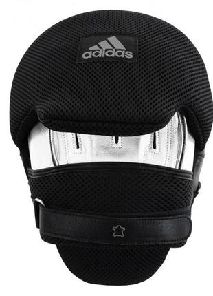 Лапы тренировочные training curved punch mitt | черные | adidas adibac0154 фото