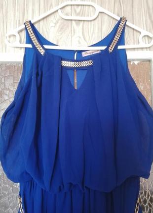 Выпускное, вечернее платье макси s - m