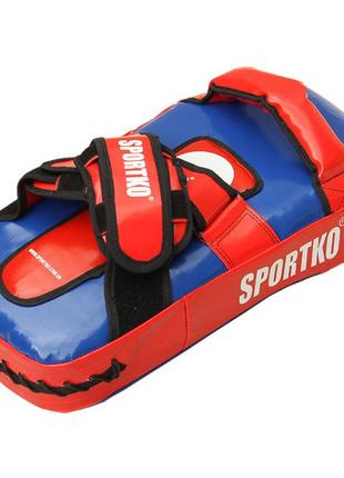 Пады для тайского бокса sportko птп-1 пвх