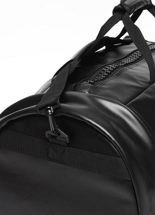 Дорожня сумка на колесах із білим логотипом judo  ⁇  чорна  ⁇  adidas adiacc056j9 фото