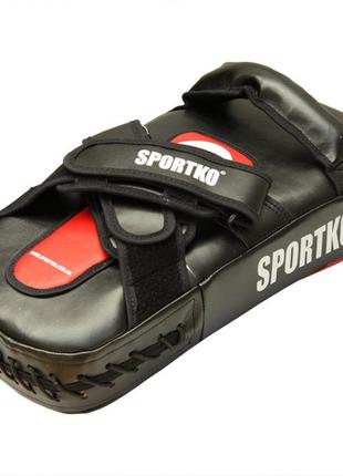Пади для тайського боксу sportko птк-1 шкіра