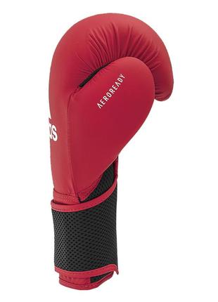 Боксерские перчатки "hybrid 25" | красно/черный | adidas adih258 фото