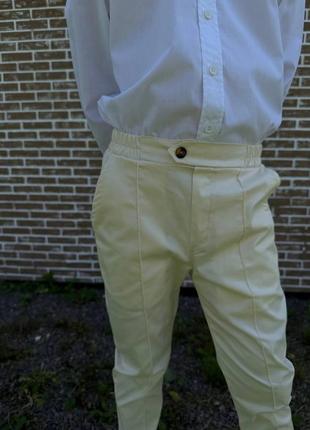 Класичні штани — брюки для хлопчика3 фото